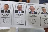 انتخابات ترکیه؛ اردوغان: ۴۹.۳۴ درصد/ قلیچدار اوغلو: ۴۵ درصد/اردوغان اکثریت را از دست داد