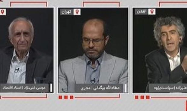 مناظره علیزاده با غنی‌نژاد: همه دزدان، مدیران دولتی‌اند