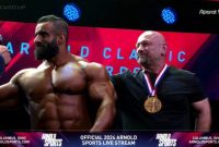 هادی چوپان، قهرمان آرنولد کلاسیک شد