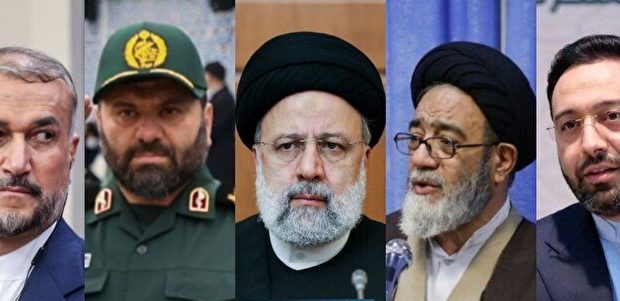 شهادت رئیسجمهوری، وزیر امور خارجه و هیات همراه شهادت رئیسجمهوری، وزیر امور خارجه و هیات همراه