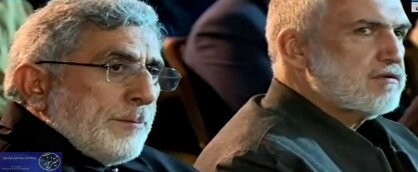 حضور سردار قاآنی در استقبال از پیکر شهید نیلفروشان در تهران + فیلم