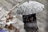 برف و باران در مناطق شمالی و شرقی کشور/ کاهش دمای تهران تا منفی ۳ درجه