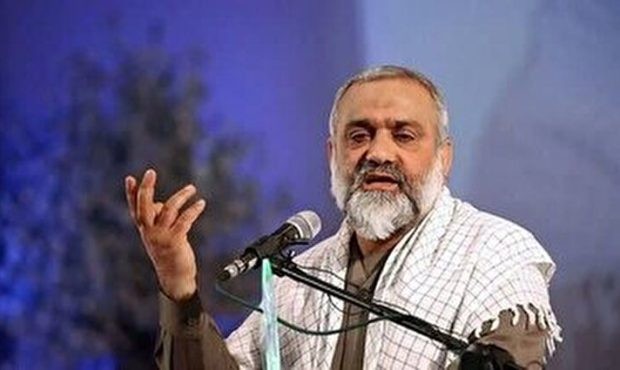 سردار نقدی:اگر تعرضی به هر یک از مراجع شود، یک کارگزار آمریکایی از این منطقه زنده بیرون نخواهد رفت