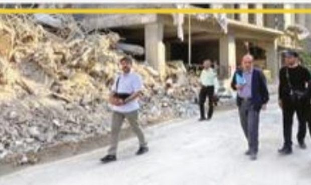 از آوارهای برجای مانده تا مردمان ایستاده با بغض از آوارهای برجای مانده تا مردمان ایستاده با بغض