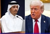 گفت گوی ترامپ با نخست‌وزیر قطر برای از سرگیری مذاکرات با ایران
