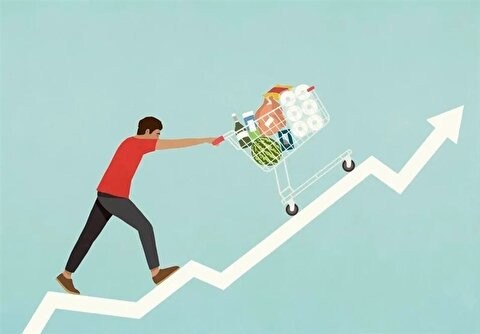 تورم نقطه به نقطه خوراکیها در ۴ ماه از ۴۷ به ۶۴ درصد رسید تورم نقطه به نقطه خوراکیها در ۴ ماه از ۴۷ به ۶۴ درصد رسید