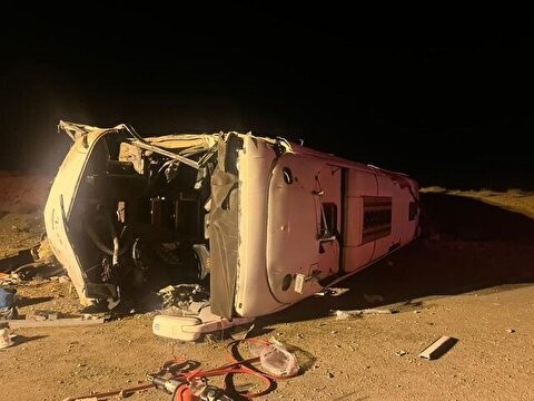 جزئیات تصادف مرگبار اتوبوس اصفهان – مشهد در نطنز جزئیات تصادف مرگبار اتوبوس اصفهان – مشهد در نطنز