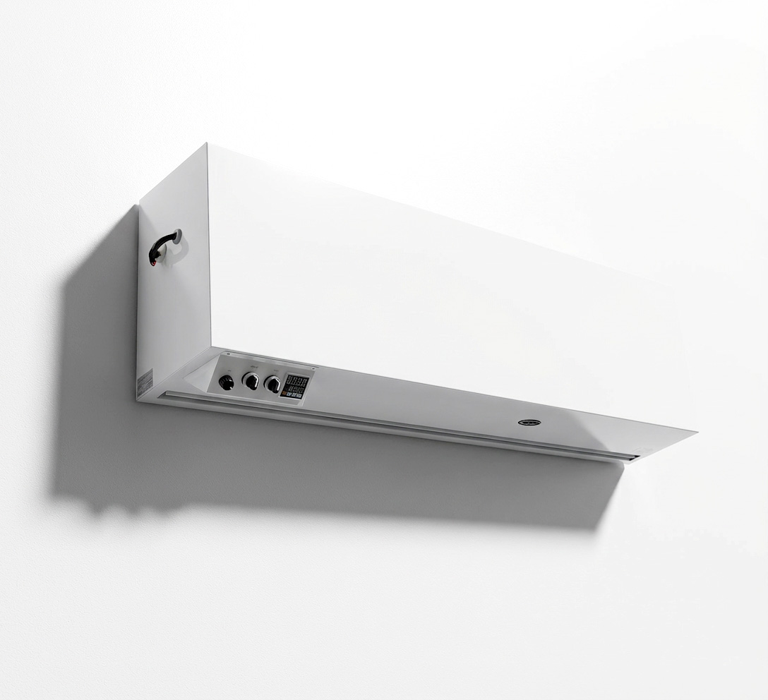 پرده هوا باد گرم المنتی