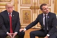 ترامپ پیام‌های خصوصی مکرون درباره ایران و سوریه را منتشر کر