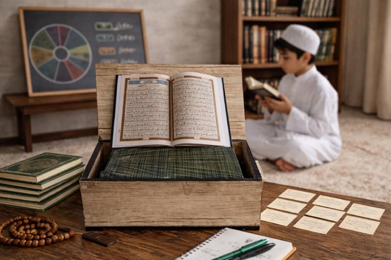 نقش تقسیمبندی حزبی قرآن در تسهیل حفظ آیات