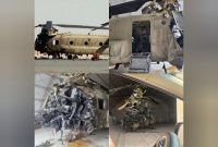 یک رسانه ترک: حمله پهپادی ایران به شدت به یک هلیکوپتر ترابری بوئینگ CH-47 چینوک آمریکا در کویت آسیب زد